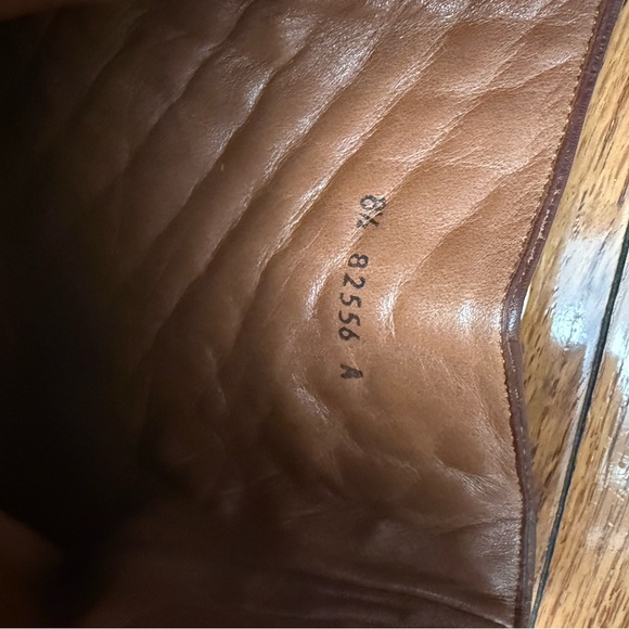 BELVEDERE MENS QUILTED brown  GENUINE ALLIGATOR BOOTS SIZE 8.5 - Picture 13 of 16